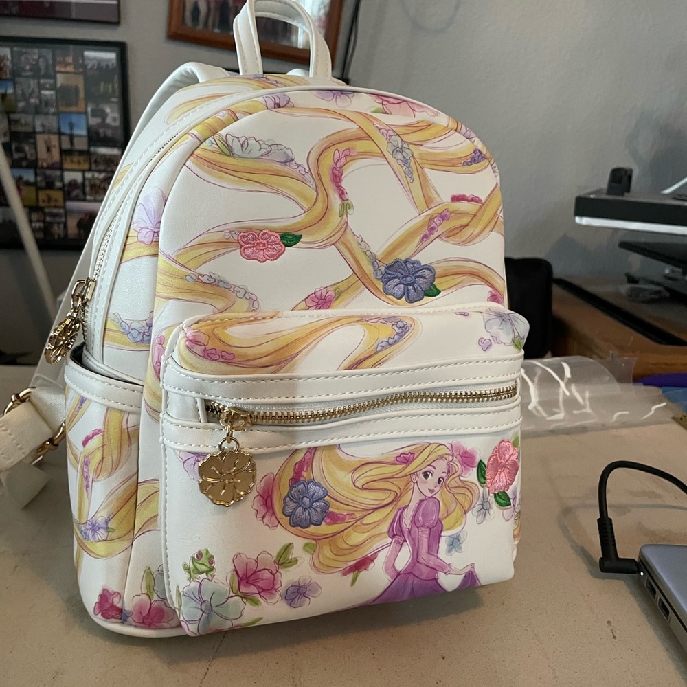 Danielle Nicole Tangled Loungefly Backpack Sold Out Online Never Used